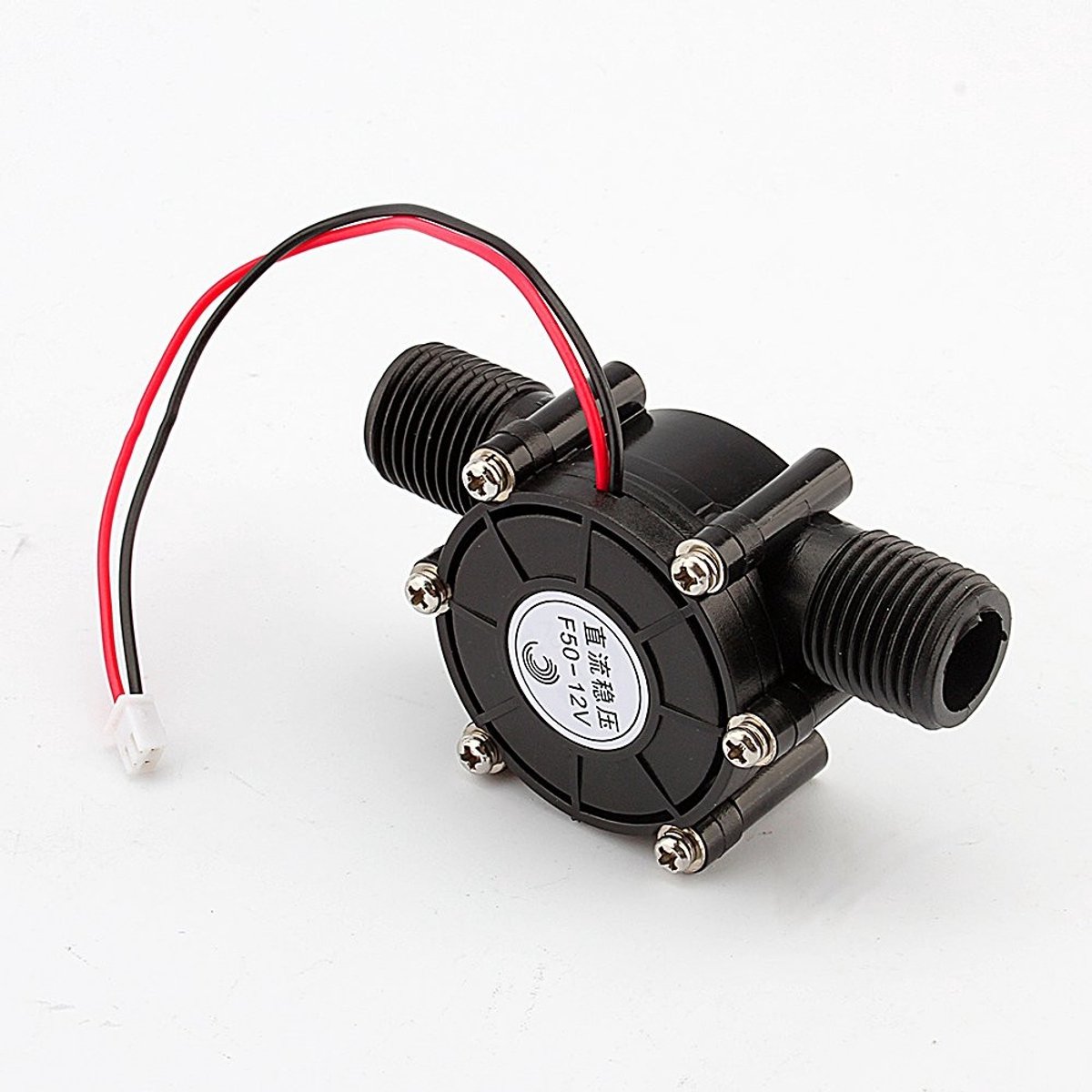 Dailygoods - Waterturbinegenerator - Micro-hydro-watergereedschap - Duurzaam energieoplossing - Zwart - Waterstroompomp - Ideaal voor off-grid toepass