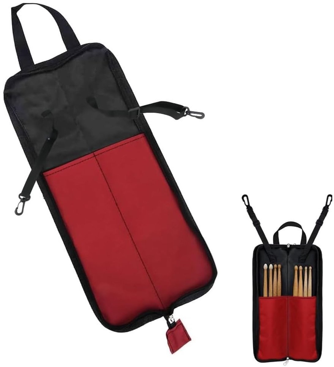 Dailygoods - Draagbare Drumstick Tas met Handvat in Rood