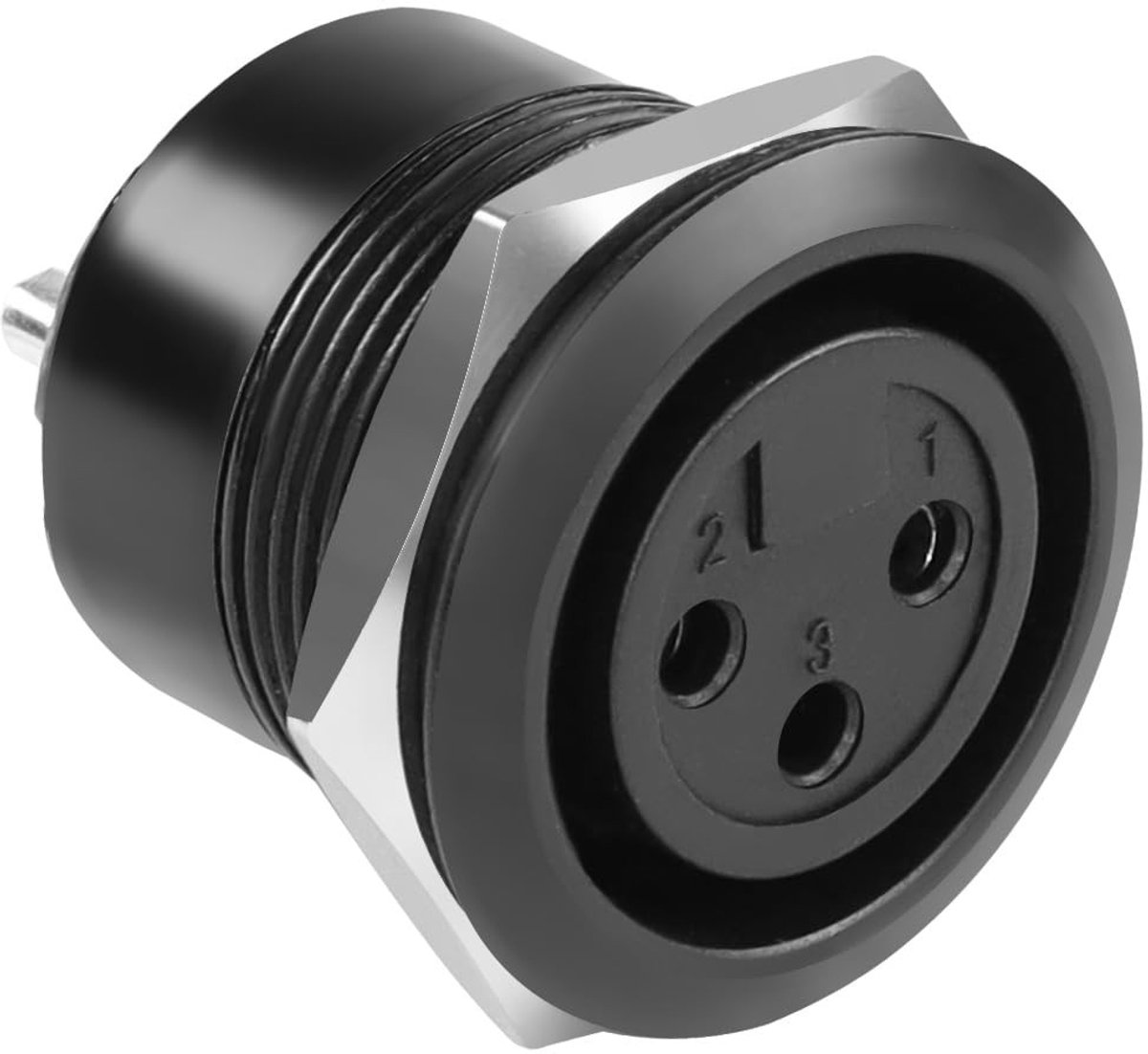 Dailygoods - Innovra - Dailygoods - XLR Schroefdraad Adapter voor Microfoon en Verlichting