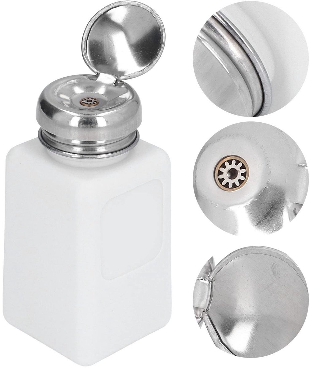 Dailygoods - ESD-veilige Oplosmiddeldispenser 200 ml met RVS Deksel
