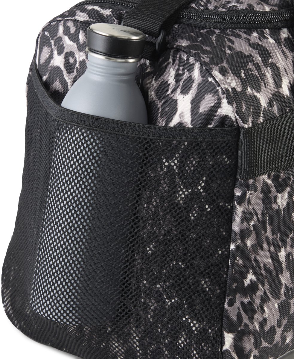 PUMA PUMA CHALLENGER AOP Small Sports Bag Unisex Sporttas Mouse -Buttercream-Leopard Aop Grijs
