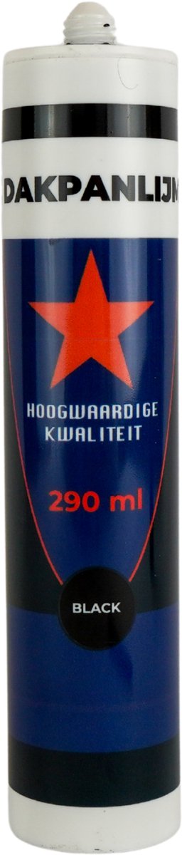 Dakpanlijm | Zwart | 290 ML