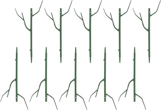 Plantensteunen - Klimplantsteunen Rankrooster - Planten Ondersteunen - Stapelbaar Afneembaar - 10 stuks - Niet gespecificeerd