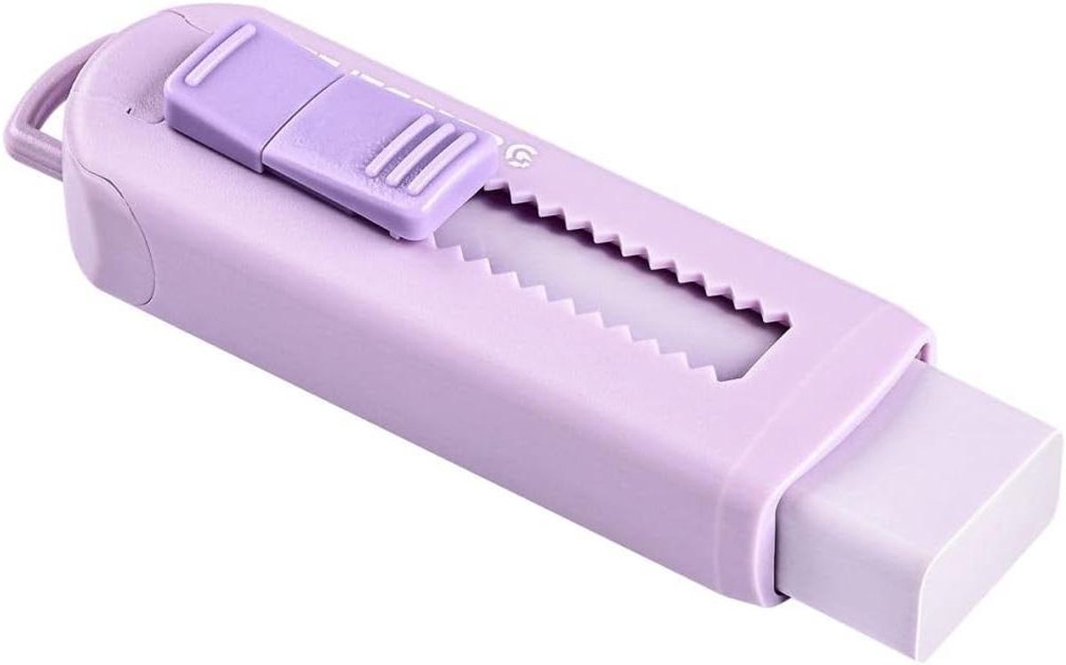 Schuifslanghouder - Kabel organizer - Bureau organiseren - Intrekbaar ontwerp - 10.4 cm - Pastel