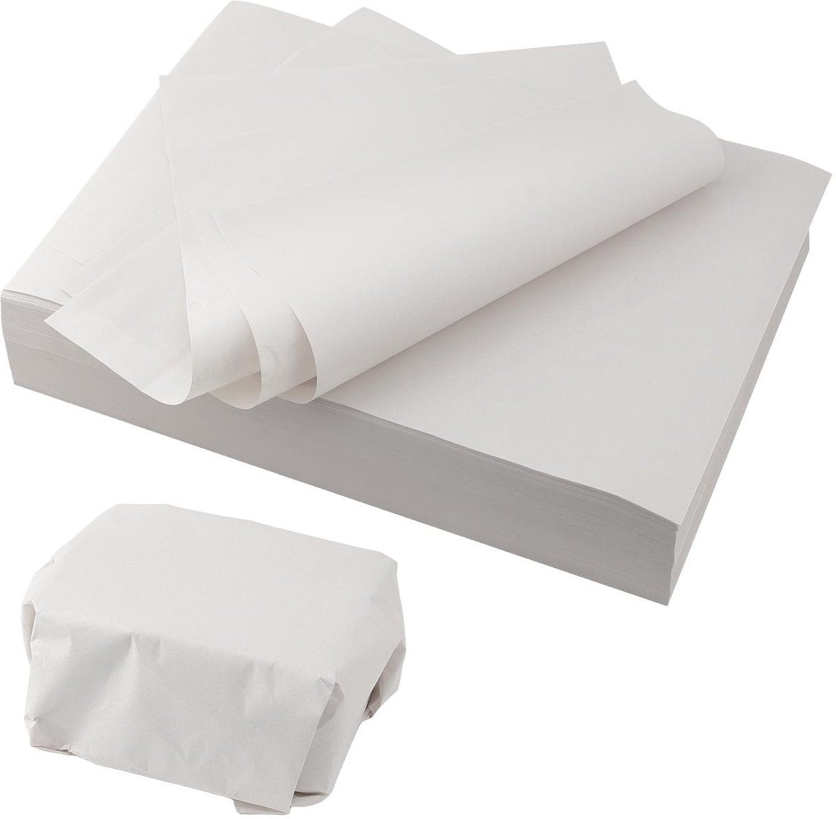 Dailygoods - Witte Krant Inpakpapier A3 1000 Stuks voor Cadeauverpakking