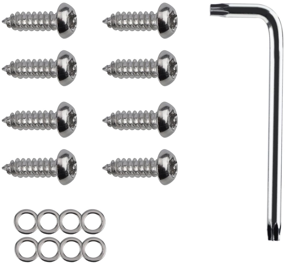 Cosensi - Dailygoody - Anti-Diefstal Kentekenplaathouders - 8-delig - Geschikt voor Raptor F150 F250 F350 F450 - Voor Veiligheid en Bescherming - Stevige Kente