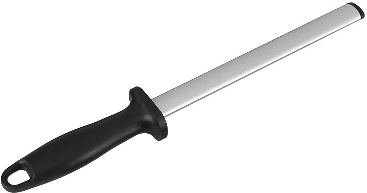 Cosensi - Dailygoods - Dailygoody - Kunstmatige Diamanten Mes - 20 cm - Ergonomisch Handvat - Keukenmes - Voor Huishoudelijk Gebruik - Hoogwaardige Snijtool - Met Slijper