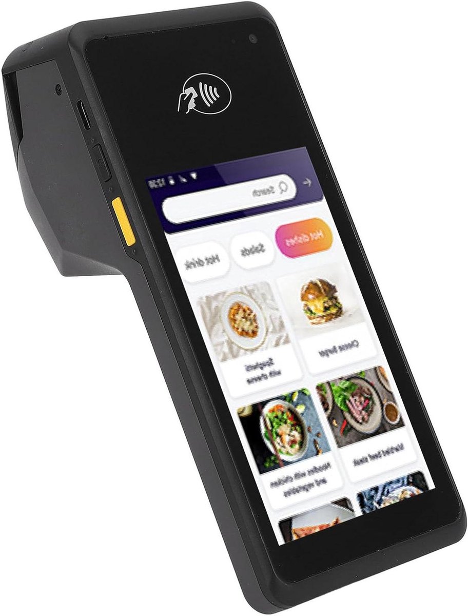 Thermische Printer - Bon Printer - Mobiel Printen - Met Touchscreen - 58mm Papier - Zwart