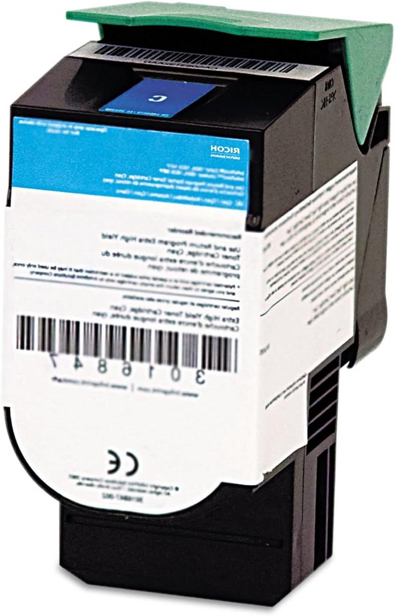 Toner Patroon - Inkt Cartridge - Documenten Printen - Strenge Kwaliteitscontrole - CM39 - Cyaan