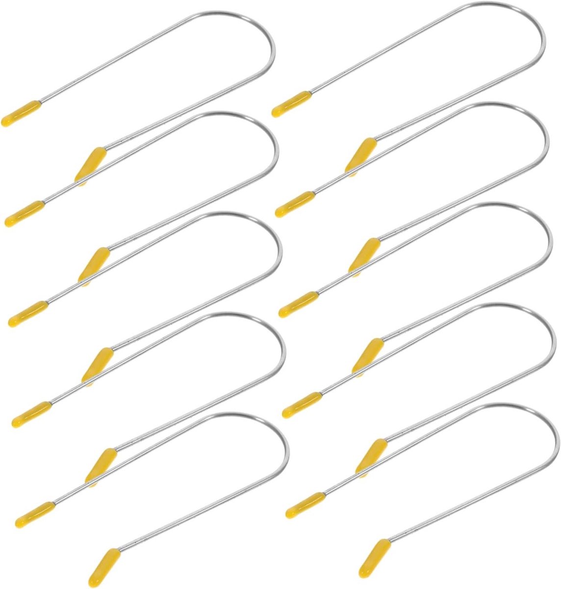 Roller Clips - Krulspeld Bevestiging - Haar Krullen - Roestvrij Staal - 16 Stuks - Zilverkleurig
