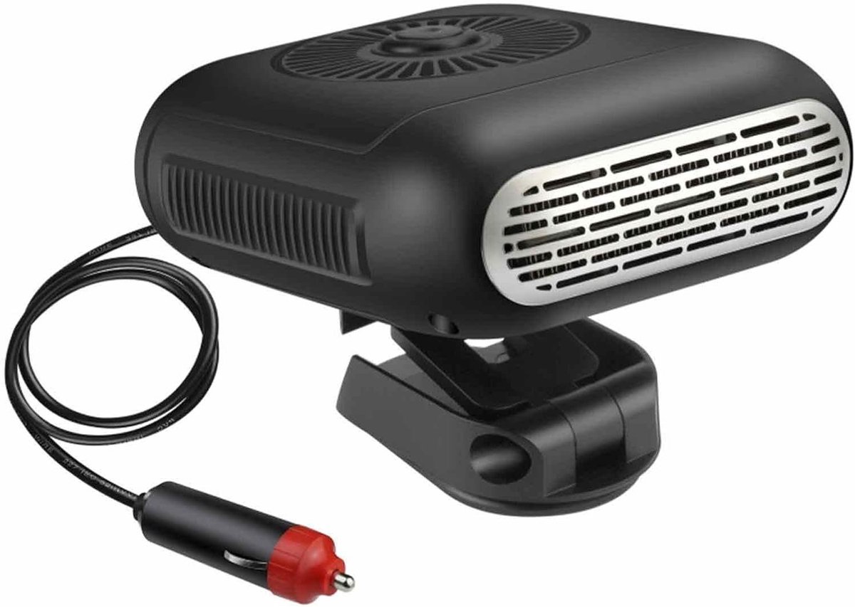 Autoverwarming - Ventilator - Comfortabel Rijden - Snelle Verwarming - 150 Watt - Zwart