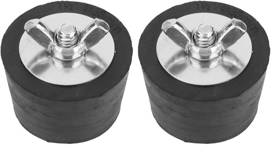 Rubberen Expansiepluggen - Leiding Stoppers - Zwembad Winterklaar - Corrosiebestendig Materiaal - 2 stuks 15 Inch - Zwart — afbeelding 4