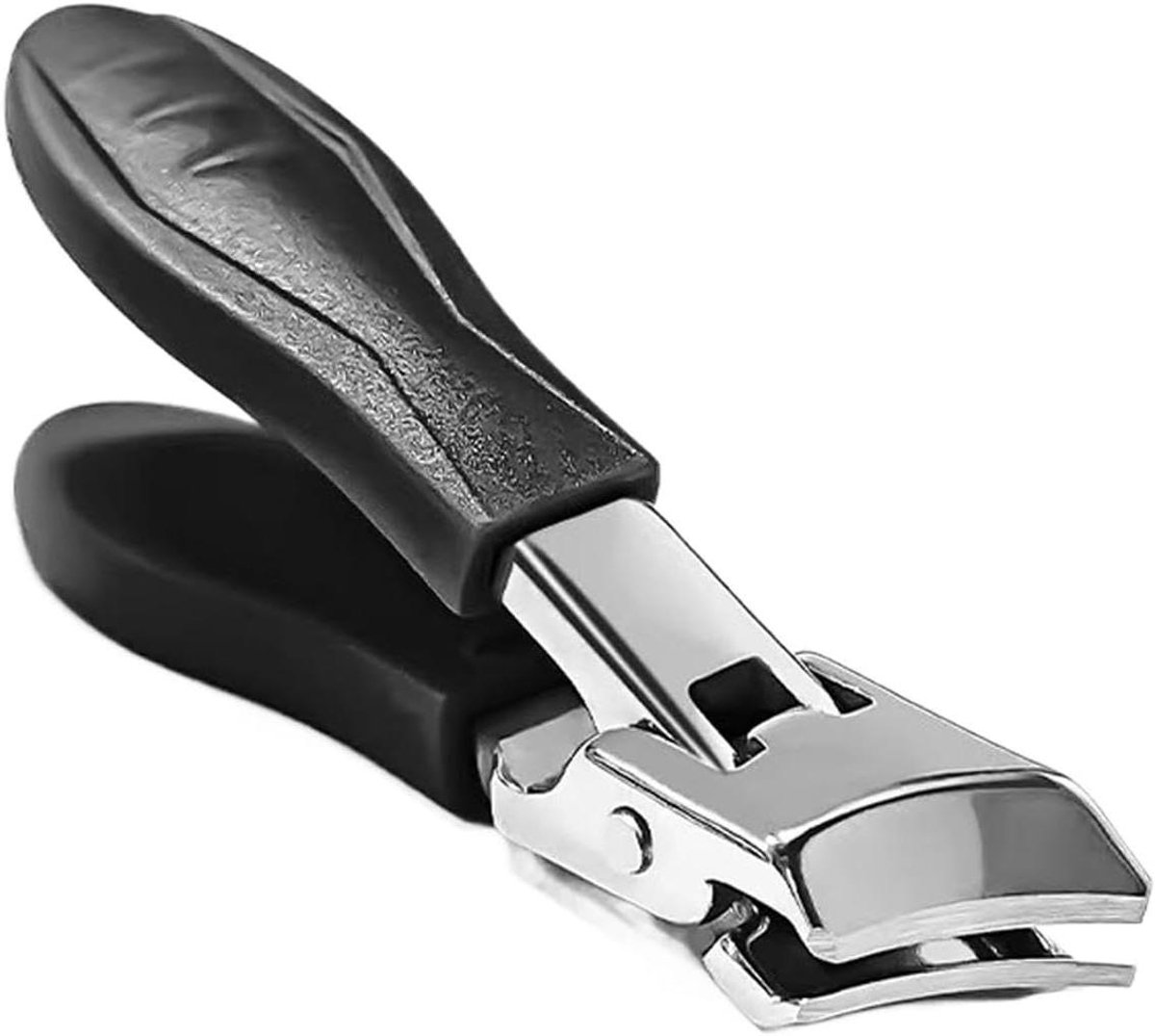 Teennagelschaar - Nagelknipper - Nagelverzorging - Brede schuine mond - 9 x 2 cm - Zwart