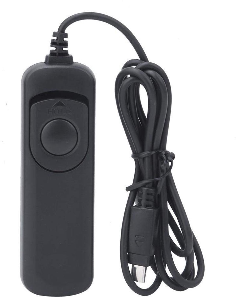 Dailygoods - Dailygoody - Bedrade Camera Sluiter Remote Trigger - Afstandsbediening voor camera - 1,2 meter kabel - Geschikt voor Nikon Z6 Z7 D7500 D750 D7200 D710