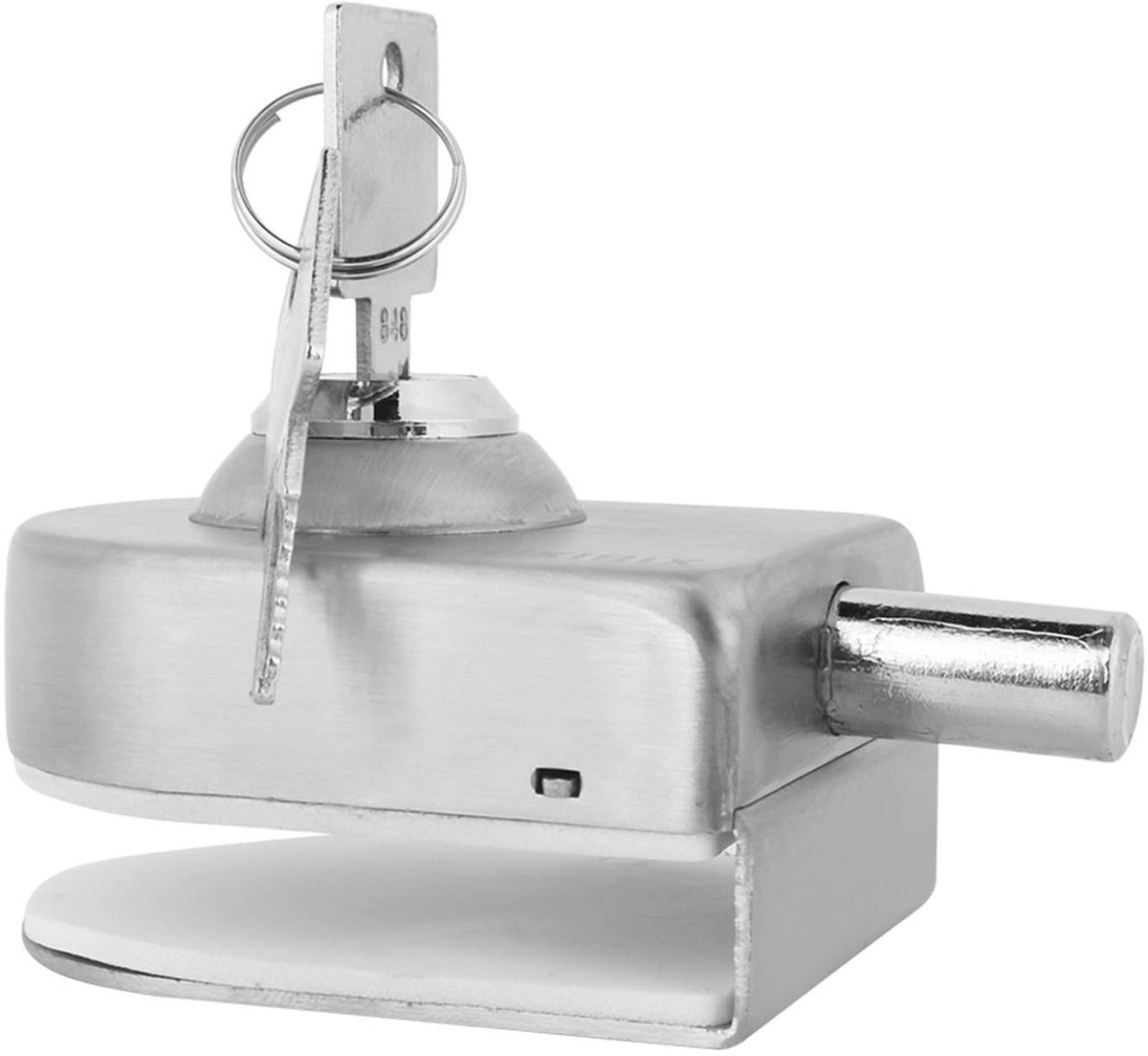 Dailygoods - Roestvrijstalen Glazen Deurslot voor Badkamer en Toilet