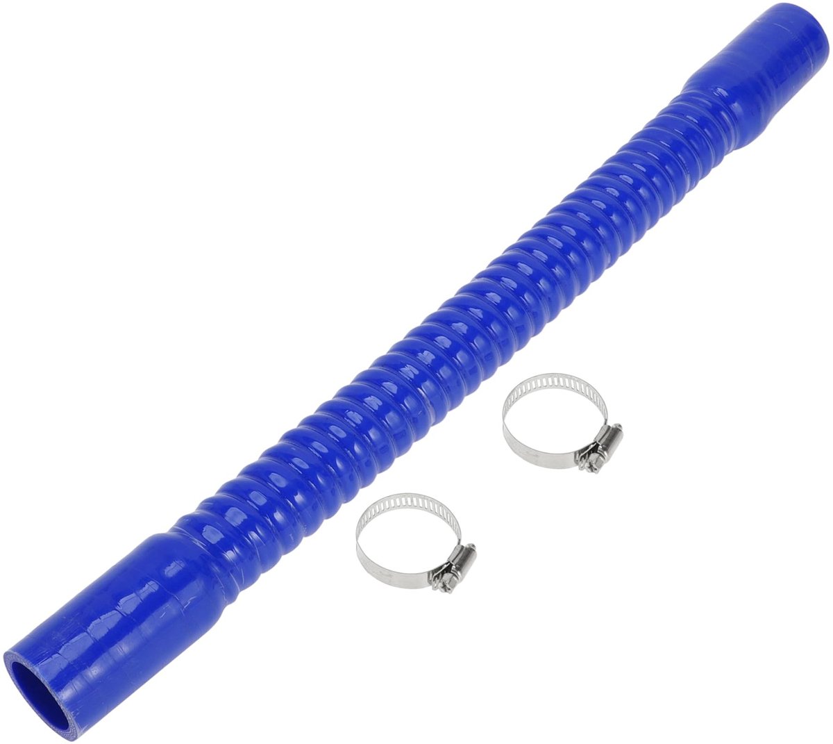 Dailygoods - Siliconen Koelslang met Klemmen 32 mm ID 500 mm Lengte