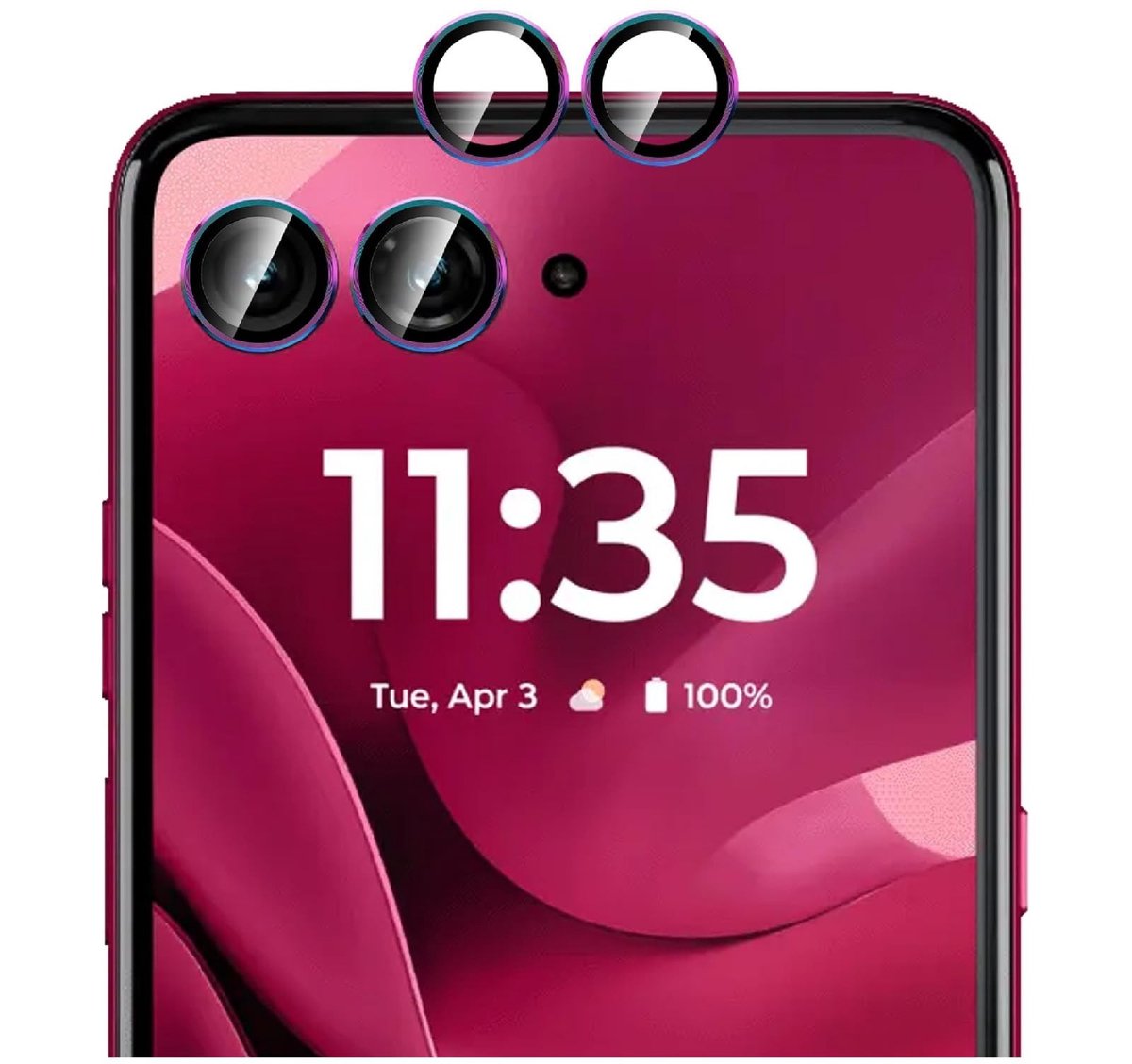 Dailygoods - Camerabescherming voor Motorola Razr 60 Ultra