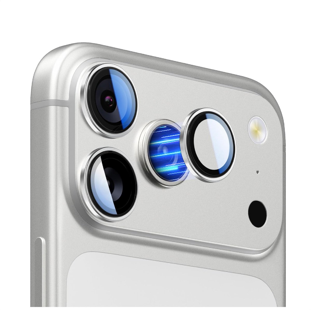 Dailygoods - 2 Stuks Camerafolie voor iPhone 17 Pro
