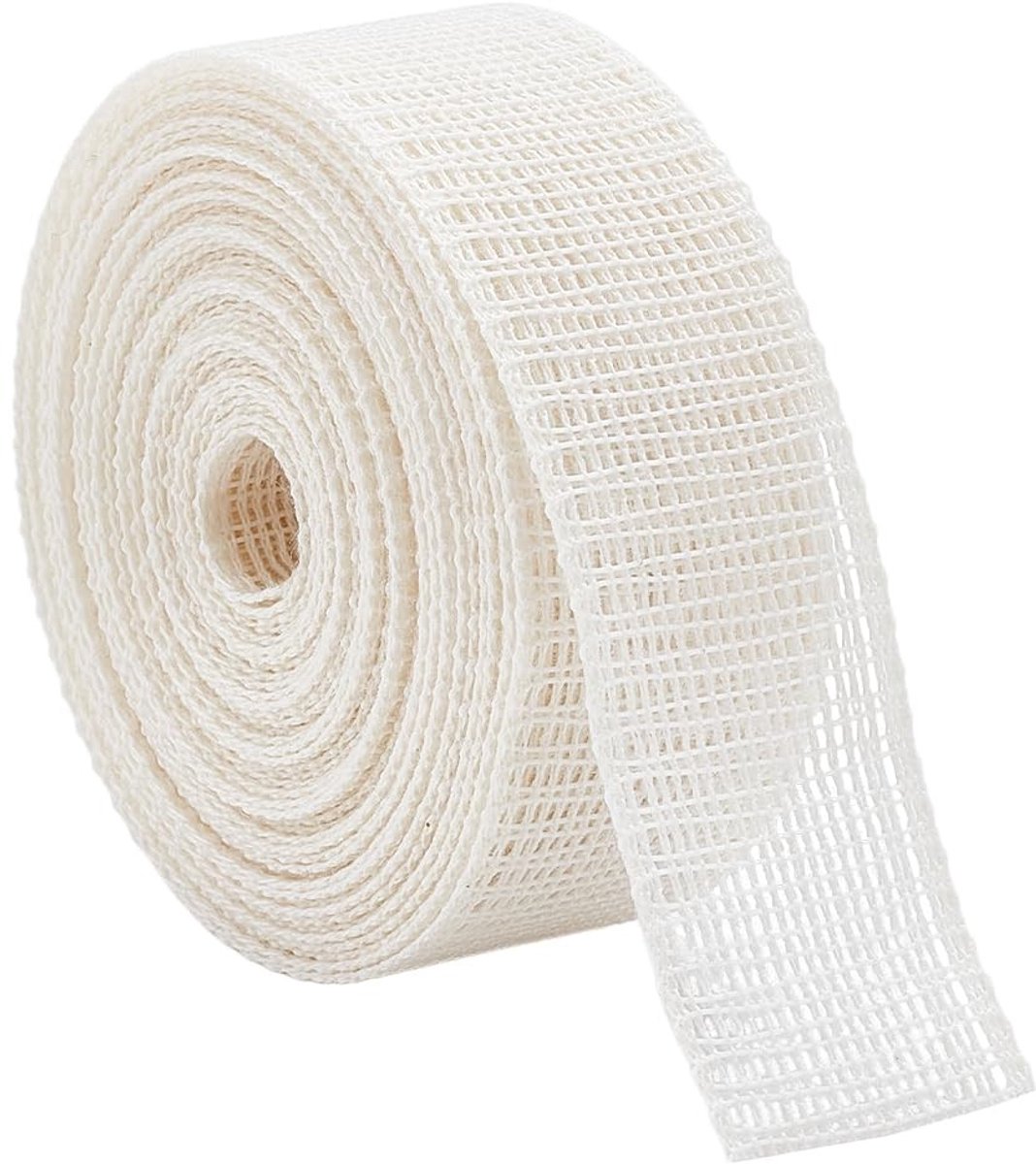 Dailygoods - 5 Meter Beige Fishbone Voering voor Creatief Naaien