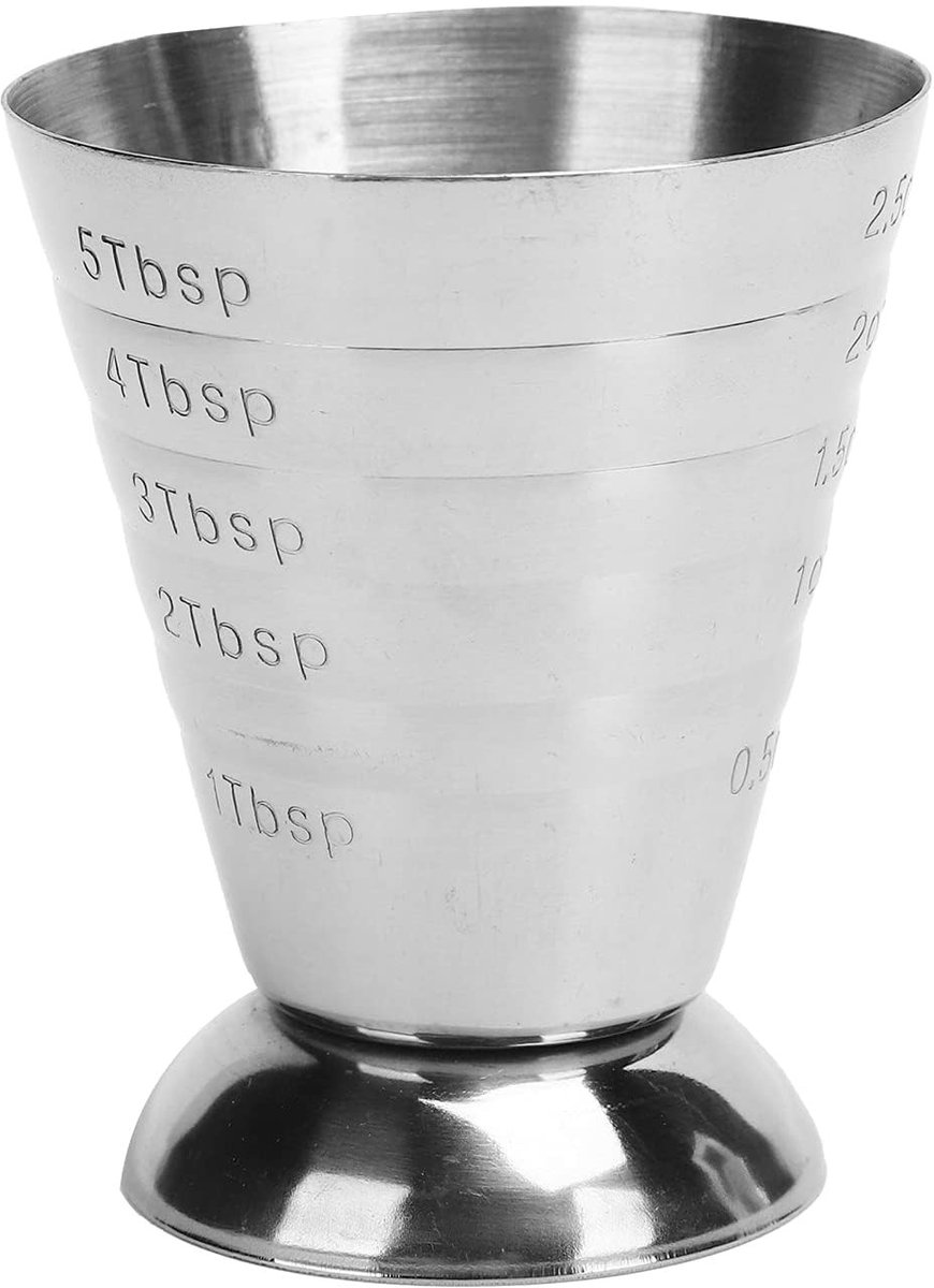 Dailygoods - Cocktail Jigger voor Nauwkeurige Maatvoering