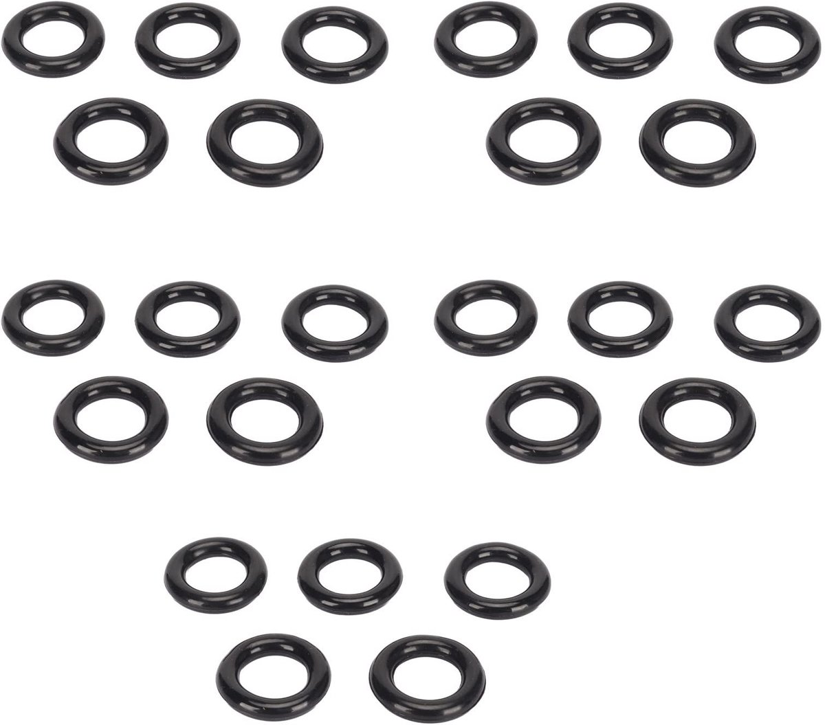Dailygoods - 25 Stuks Rubber Tyre Ringen voor Naaimachines