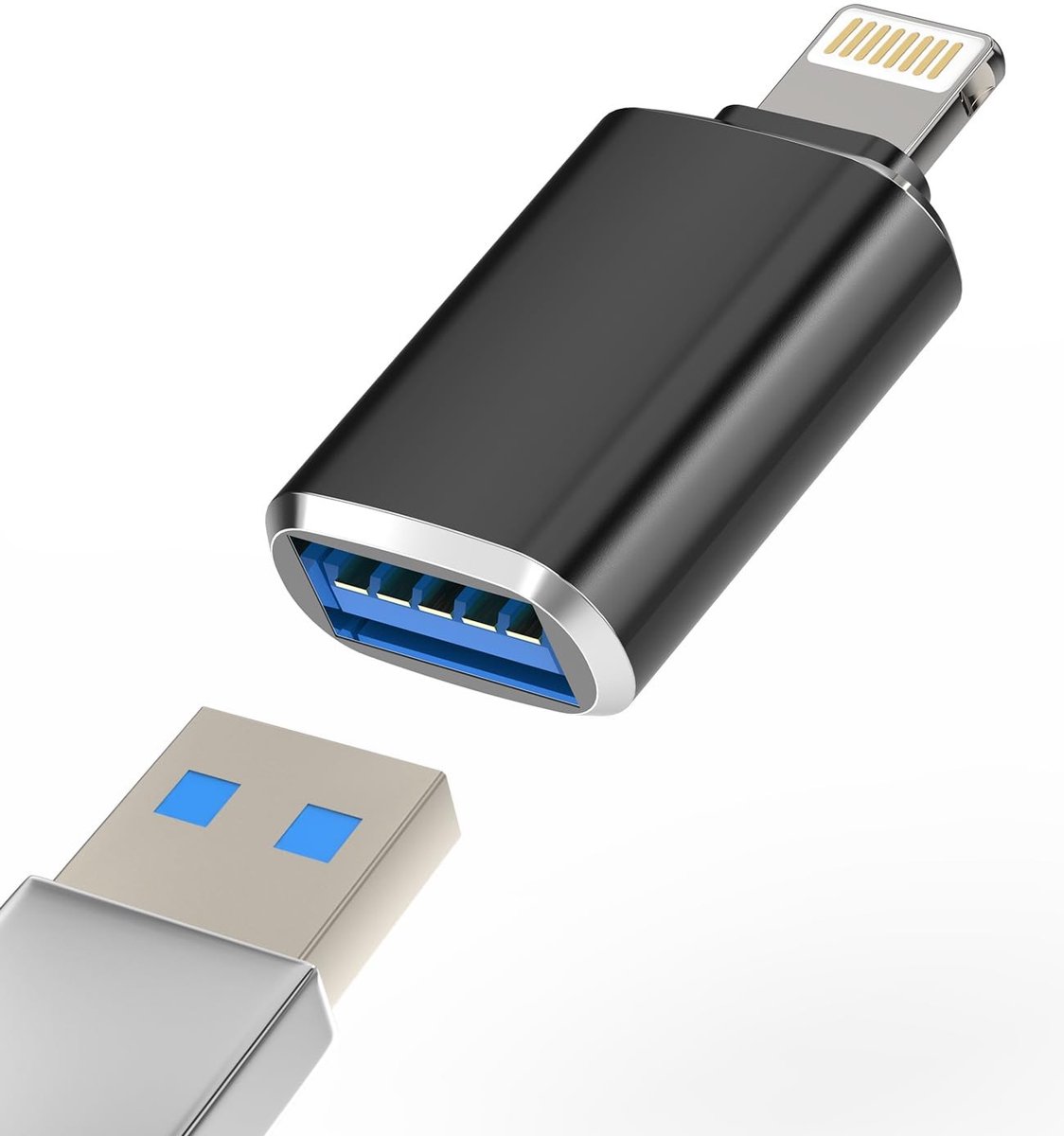 Dailygoods - Lightning naar USB 3.0 Adapter voor iPhone en iPad