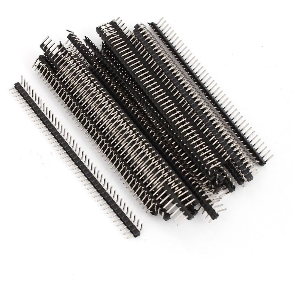 Dailygoods - 40-pins Enkele Rij Rechte Mannelijke Pin Headers voor PCB-projecten