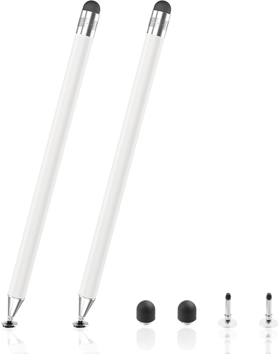 Dailygoods - Set van 2 Tabletpen voor Nauwkeurig Gebruik op Tablets en Mobiele Telefoons