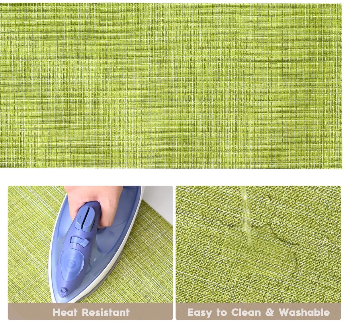 Dailygoods - Tafelloper van PVC, 30 x 183 cm, Afwasbaar en Vlekbestendig