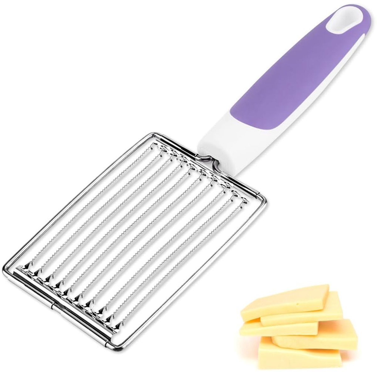 Dailygoods - Aardappelsnijder en Eiersnijder van Roestvrij Staal met Handvat