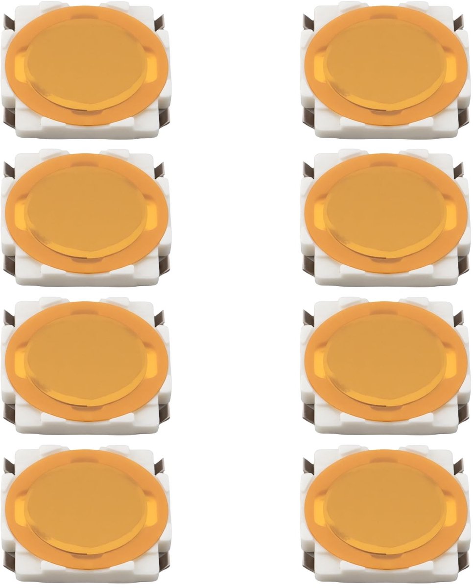 Dailygoods - 8 Stuks Tactiele Schakelaars voor Handheld Console
