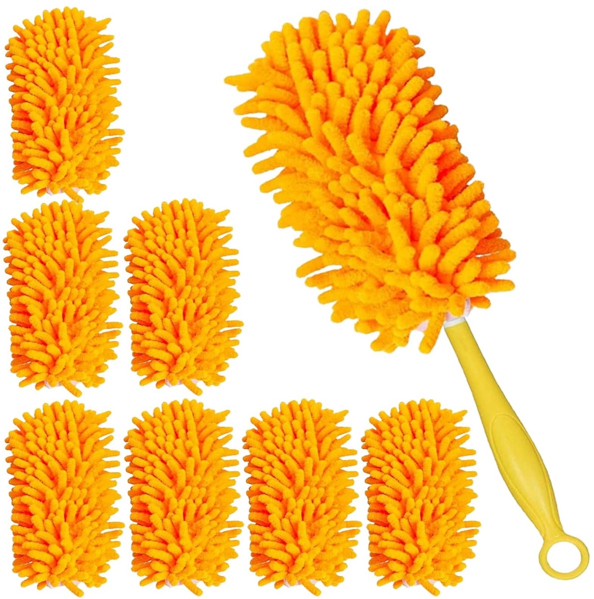 Dailygoods - 8 Wasbare Microvezel Stofdoeken voor Swiffer Duster