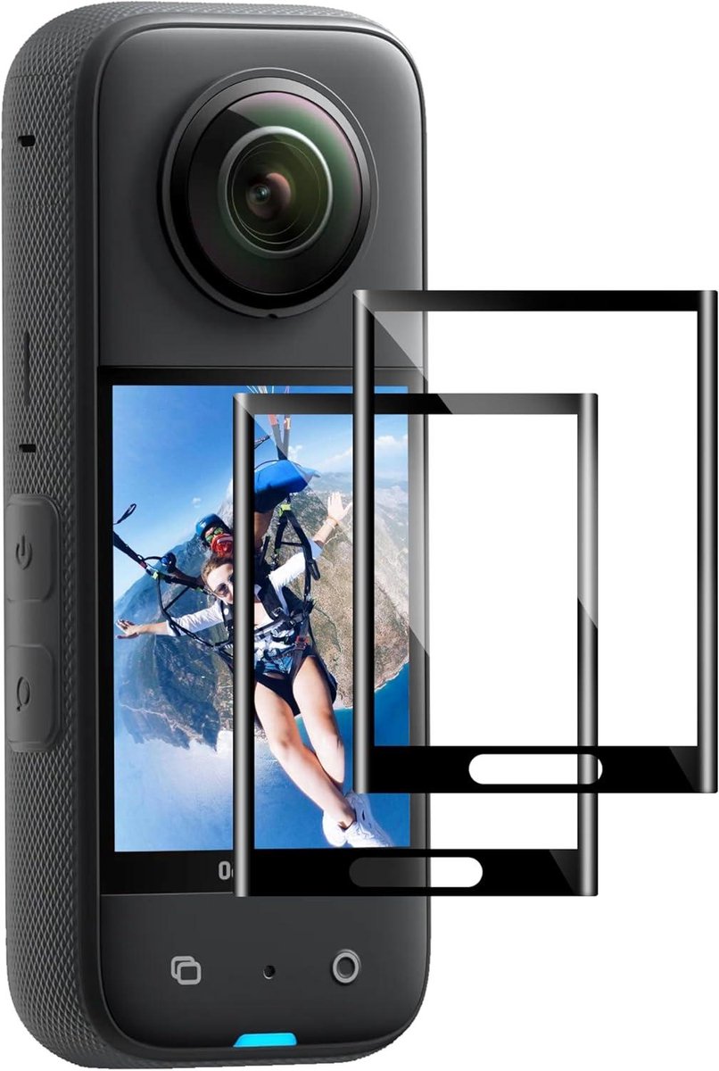 Displaybescherming - Geharde folie - Camera beschermen - 9H hardheid - 2 stuks - Transparant