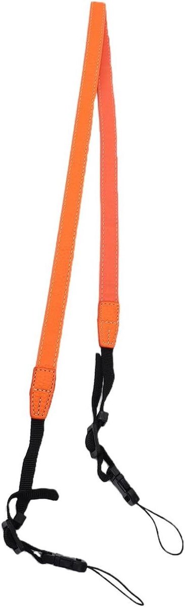 Camera nekriem - Schouderriem - Fotograferen - Verstelbare lengte - 98-123 cm - Zwart