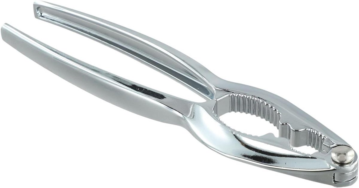 Notenkraker - Notenkraker Tool - Noten Kraken - Zinklegering Materiaal - Groot en Klein - Zilver