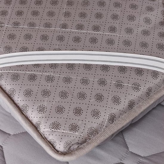 Vouwmatras Futon - Draagbaar Bed - Comfortabel Slapen - Ruimtebesparend Ontwerp - 180 x 200 cm - Grijs — afbeelding 5