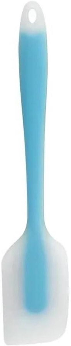Siliconen Spatel - Keuken Schraper - Koken en Bakken - Comfortabele Grip - 27 cm - Blauw