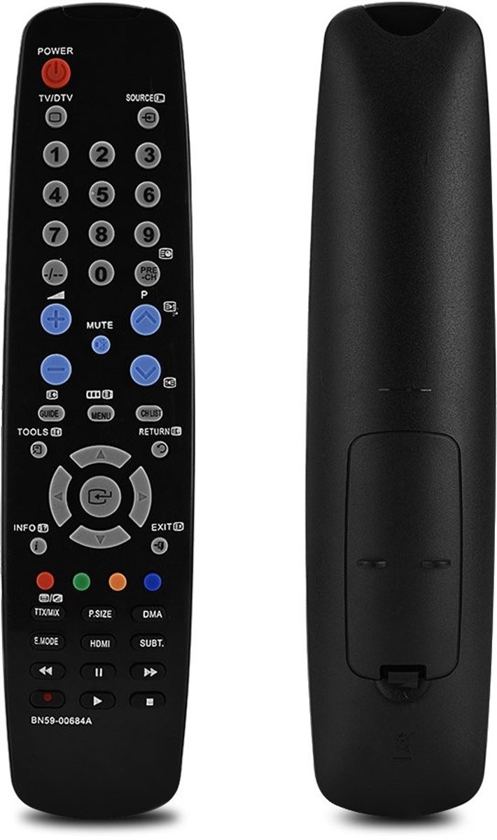 Dailygoods - Dailygoody - TV Afstandsbediening - Universele Afstandsbediening - Eenvoudig in gebruik - Geschikt voor Smart TV - Vervangingsoptie - Ideaal voor el