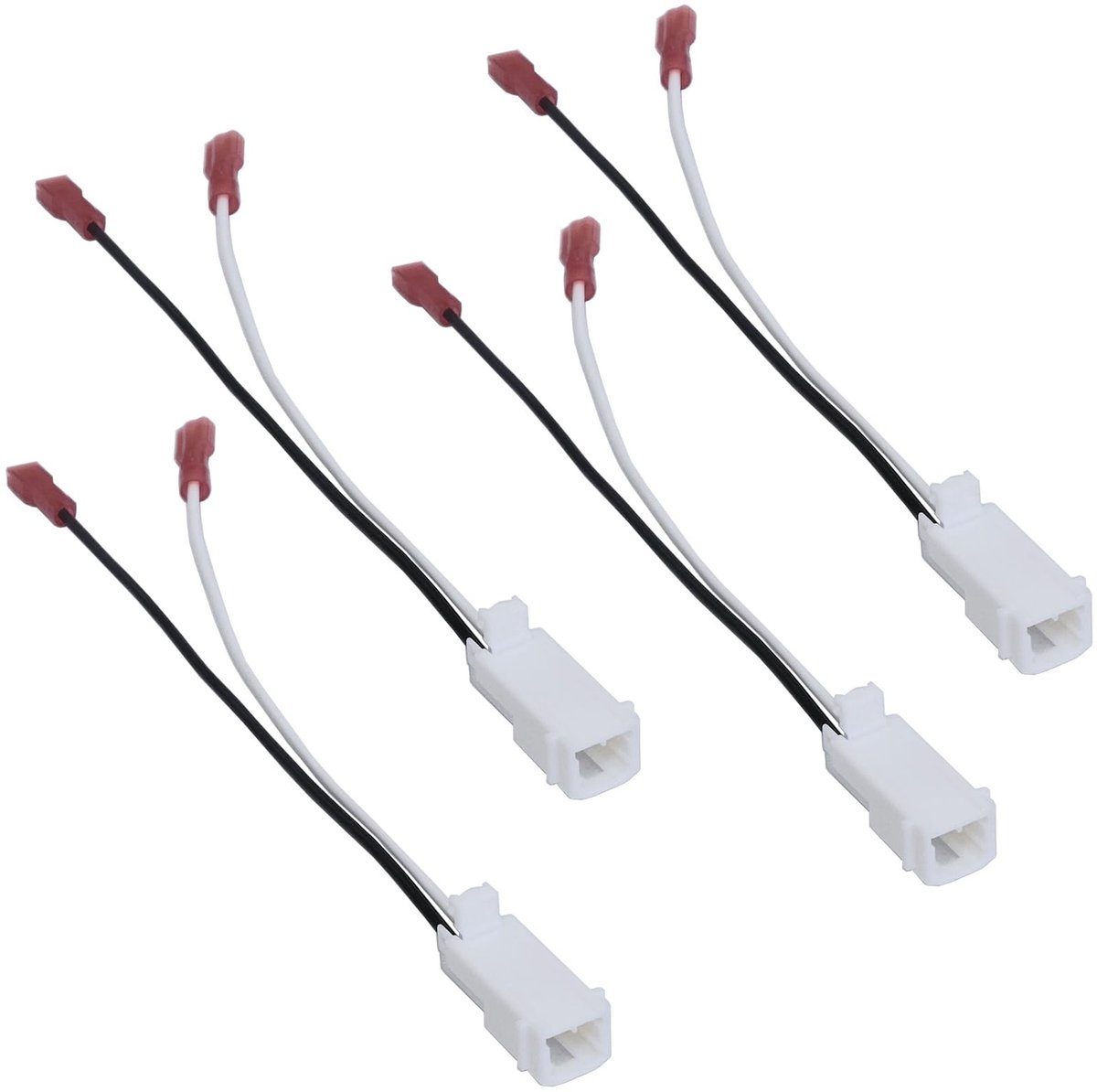 Dailygoods - Dailygoody - Car Speaker Wiring Harness - Hoogwaardige Speakerbedrading - Geschikt voor DODGE en RAM - 4X Speakerbedrading - Eenvoudige installatie - .