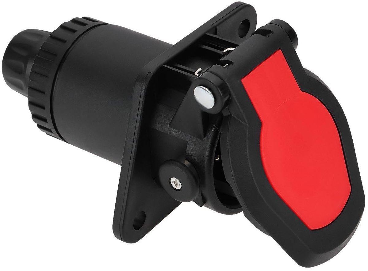 Dailygoods - 7-Pin Truck Plug met Schroefcontacten voor 24V
