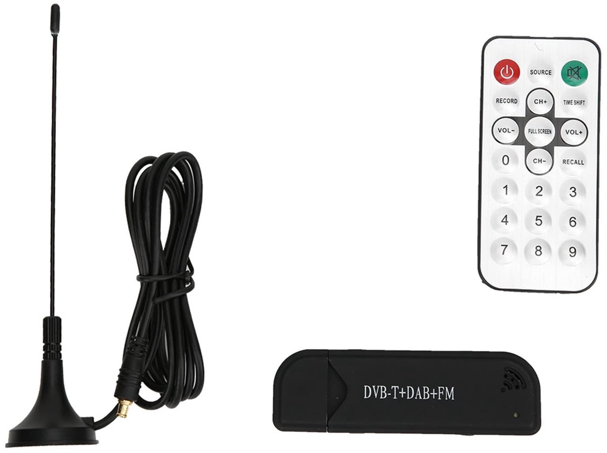 Dailygoods - Innovra - Dailygoods - USB DVB-T Tuner voor TV en Digitale Opnames