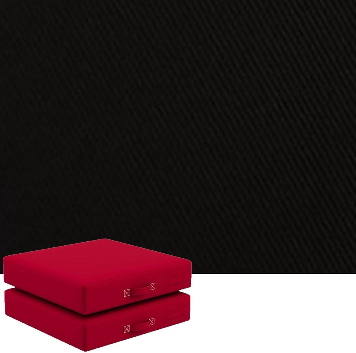 Zitkussens Set - Stoelkussens Buiten - Comfortabel Zitten - Waterdichte Hoezen - 45 x 45 x