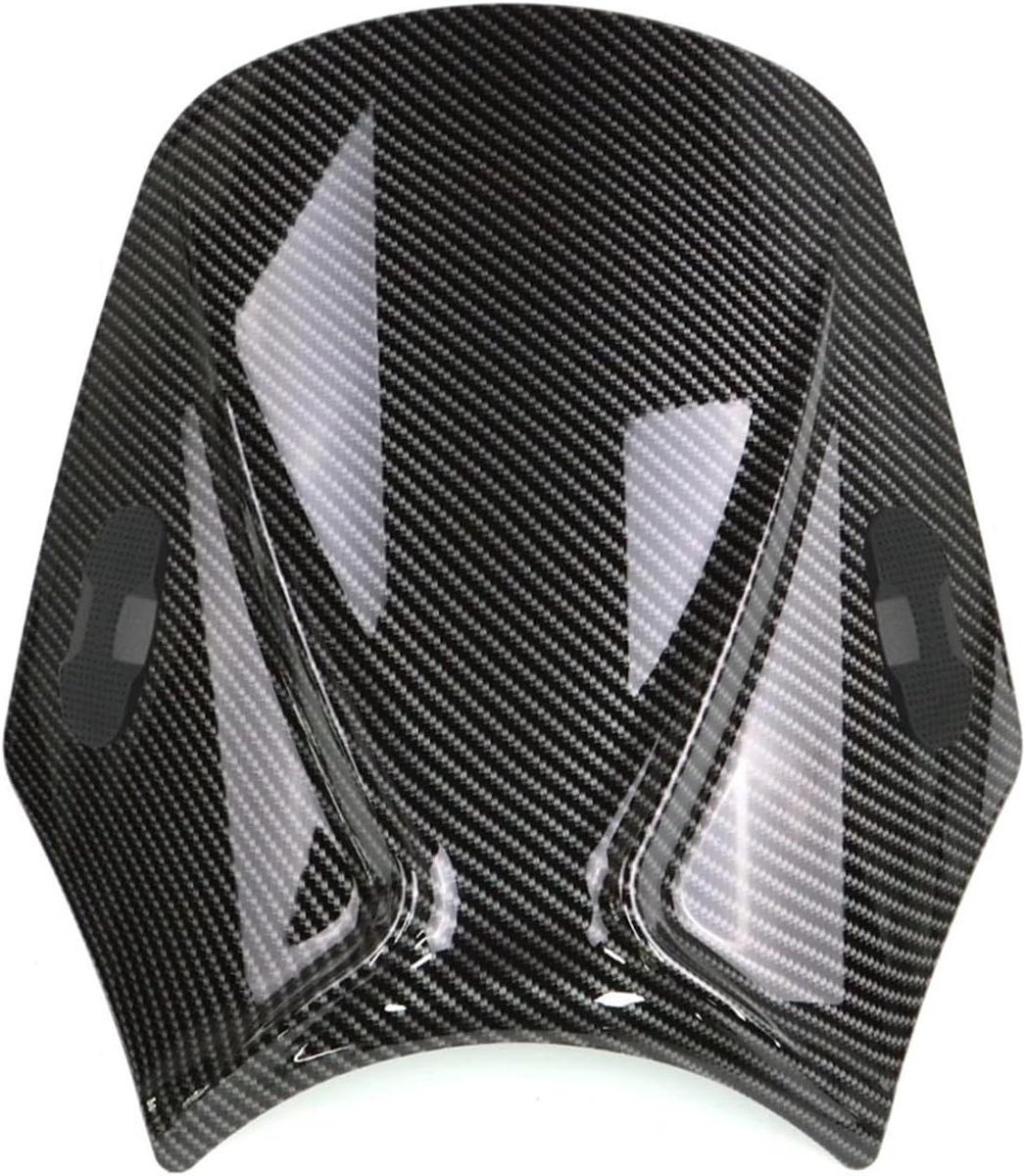 Motorruit Windscherm - Universele Voorruit - Comfortabel Rijden - Bescherming Tegen Wind - ABS Kunststof - Carbon Fiber Patroon