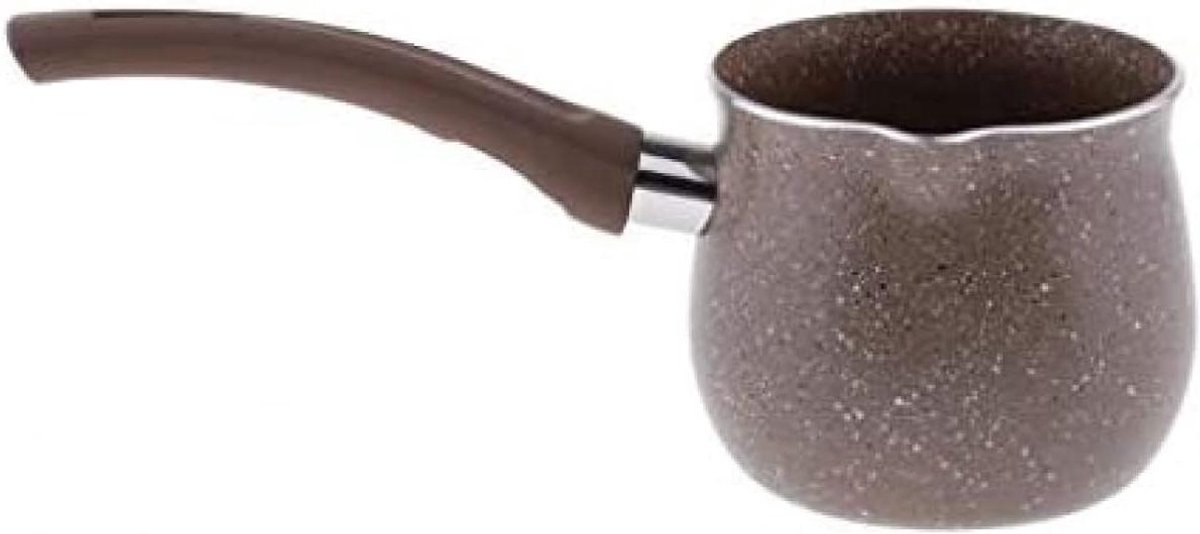 Melkpan Keramiek - Smeltpot - Melk Opwarmen - Vaatwasserbestendig - Medium - One Color