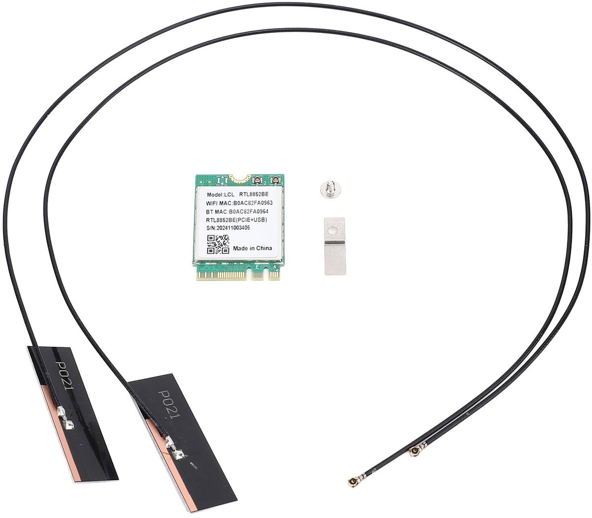 Cosensi - Dailygoods - M.2 WiFi 6 Kaart Adapter met Bluetooth 5.2 en 1800 Mbps Snelheid
