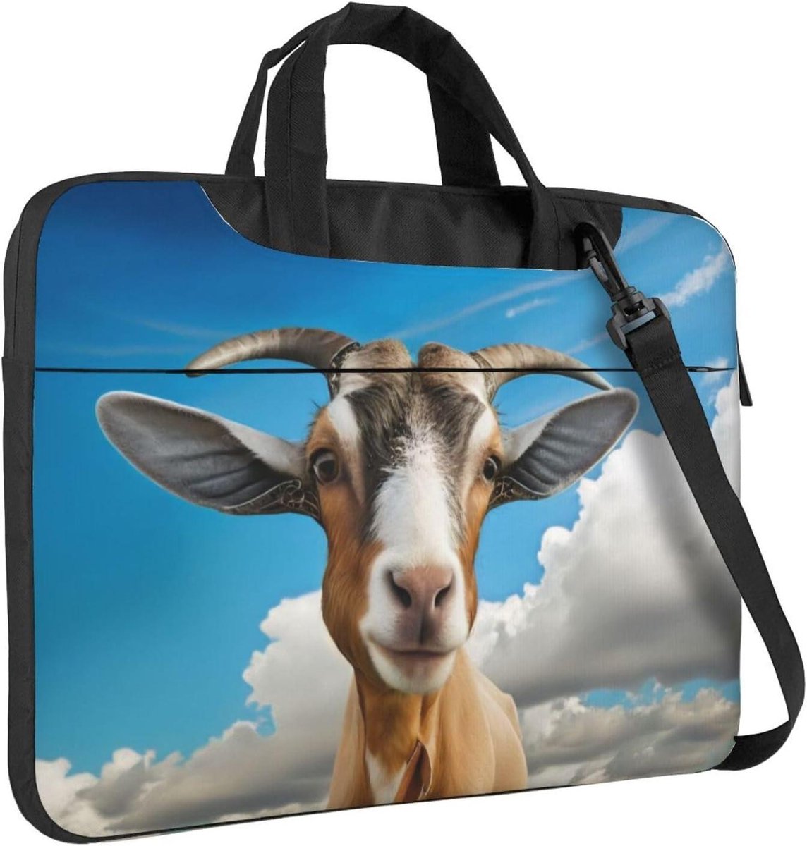 Laptoptas - Schoudertas - Veilige Opslag - Schokabsorberend - Tot 156 inch - Blauw