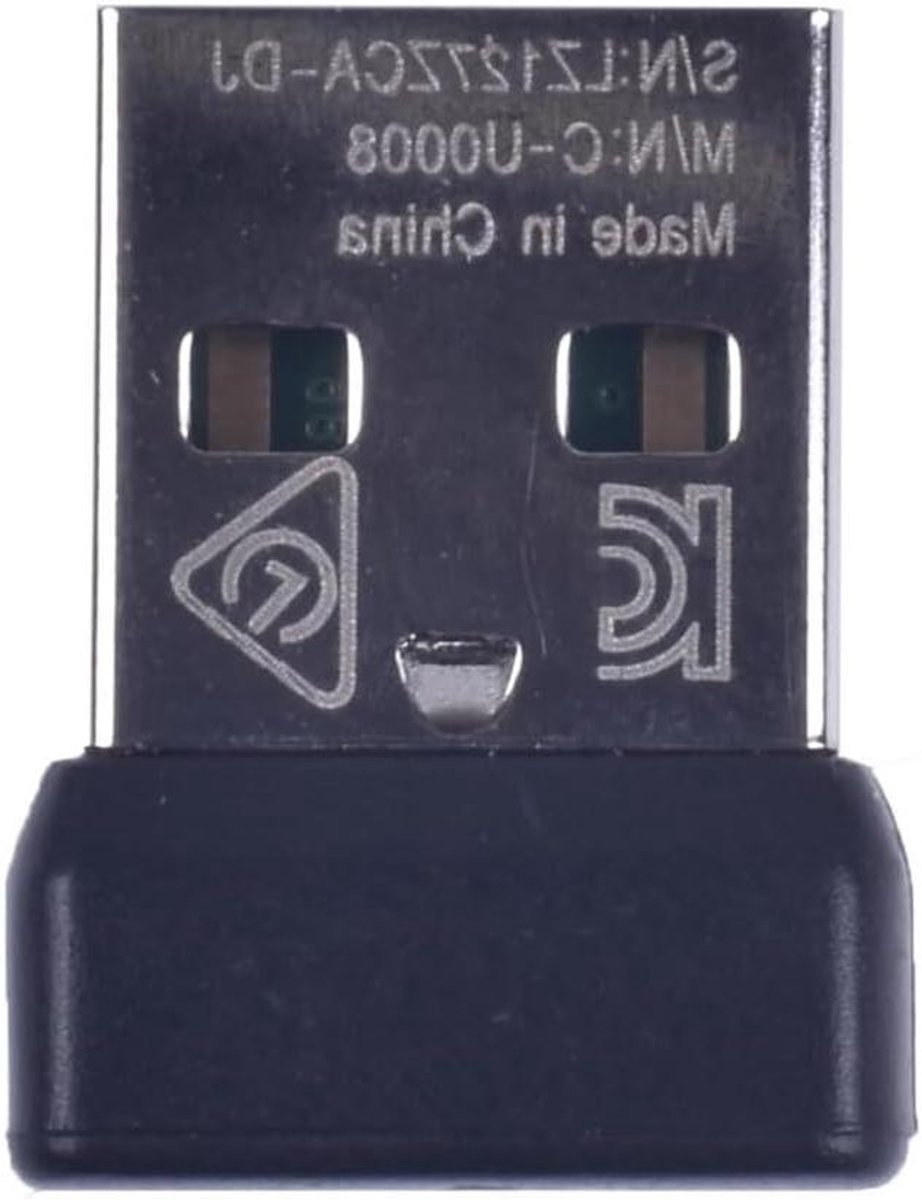 Muis Ontvanger Adapter - USB Dongle Vervanging - Draadloos Gebruik - Stabiele Verbinding - USB Interface - Zwart