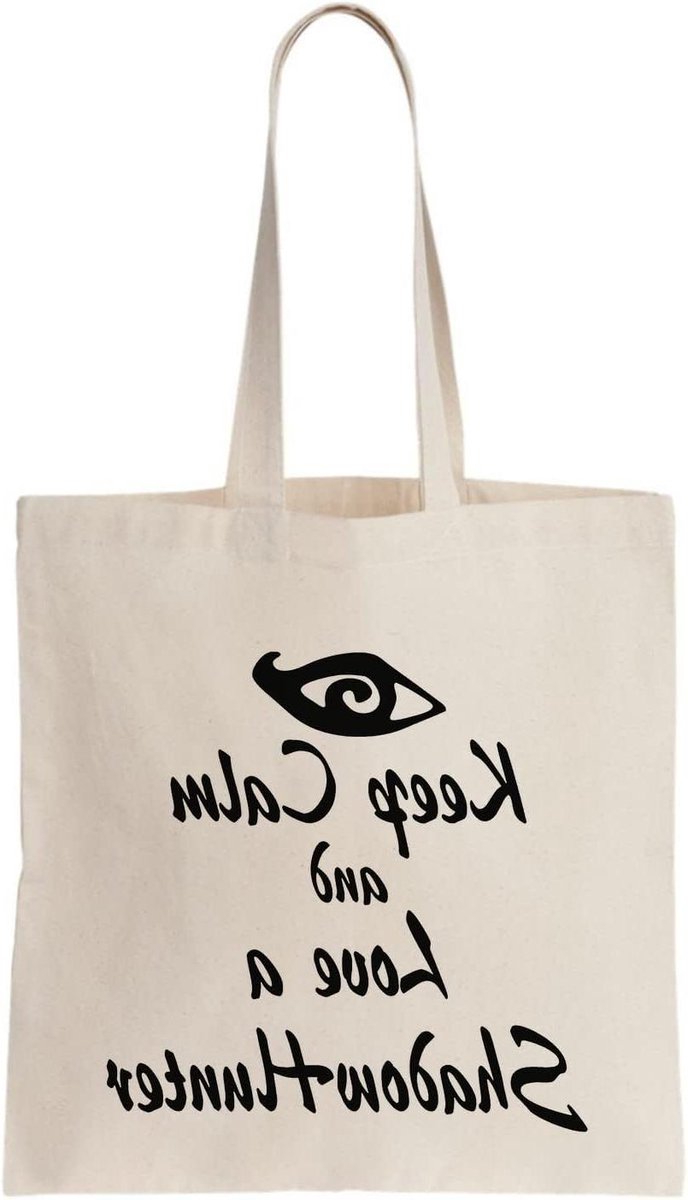 Canvas Shopper - Draagtas - Dagelijks Gebruik - Sterke Constructie - One Size - Natuurlijk