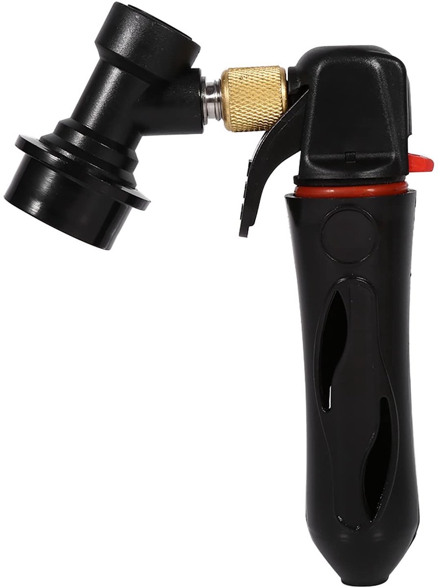 Dailygoods - Dailygoody - Draagbare Tapbierdispenser - CO2-injector - Handzaam en duurzaam - Zwart - Thuisbrouwer - Geschikt voor frisdrank en bier