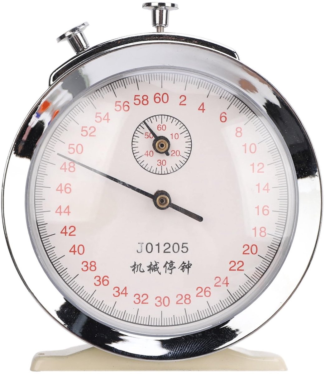 Dailygoods - 60 Tweede Mechanische Stopwatch voor Sport en Training